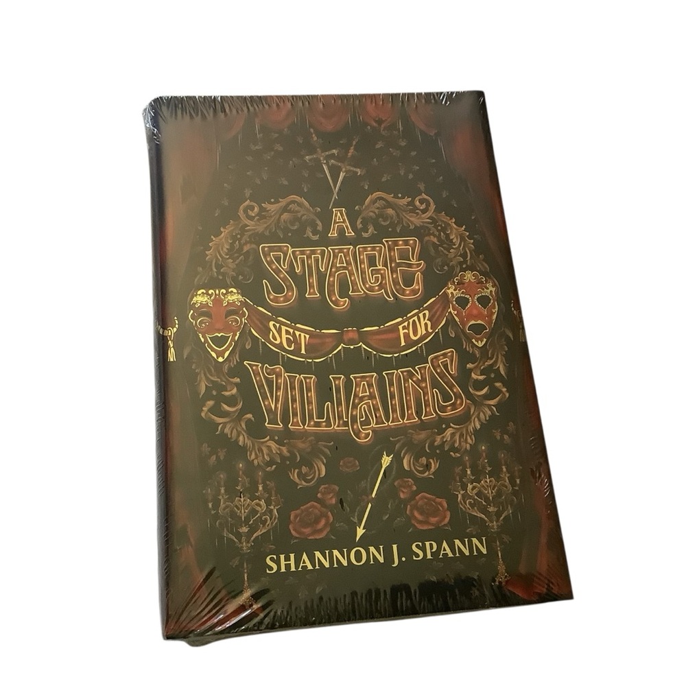 Sealed Signed Owlcrate A Stage Set For Villains Shannon J. Spann